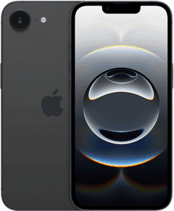 iPhone 16e front and back